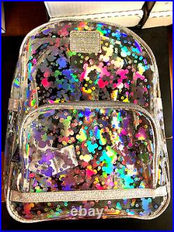 Disney Parks Loungefly Magic Mirror Metallic Mini Backpack Bag New NWT Sold Out
