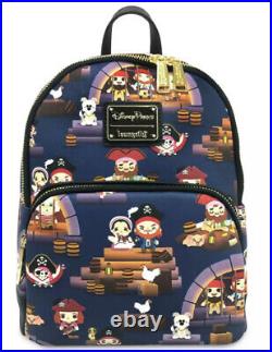 Disney Parks Loungefly Pirates Of The Caribbean Mini Backpack New NWT Sold Out