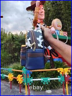 Disney Parks Loungefly Pixar Toy Story WOODY Mini Backpack NWT