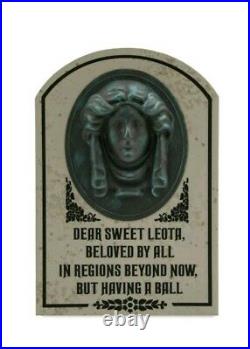 Disney Parks Madame Leota Tombstone Decoration The Haunted Mansion New Large