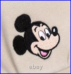 Disney Parks Mickey Mouse Peace Sign Pullover Sweatshirt for Adults NWT (XL)