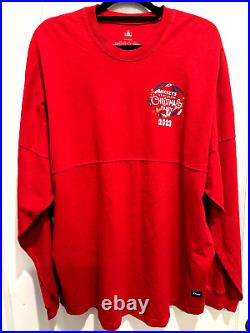 Disney Parks Mickey Very Merry Christmas Party Spirit Jersey L 2023 NWT MVMCP