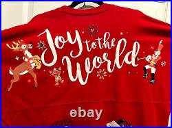 Disney Parks Mickey Very Merry Christmas Party Spirit Jersey L 2023 NWT MVMCP