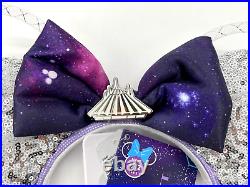 Disney Parks Minnie Main Attraction Space Mountain Mouse Ears Headband NWT WDW
