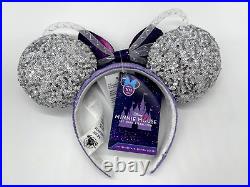Disney Parks Minnie Main Attraction Space Mountain Mouse Ears Headband NWT WDW