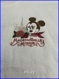 Disney Parks Oh La La Mademoiselle Minnie Spirit Jersey Adult Size XL Epcot NWT