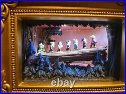 Disney Parks Olszewski Gallery of Light Snow White Seven Dwarfs Going Home New