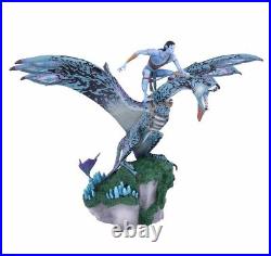 Disney Parks Pandora The World Of Avatar Jake Riding Banshee Figurine Statue NEW