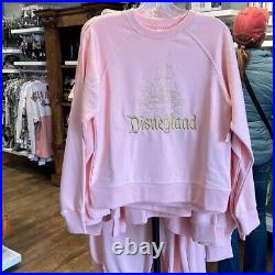 Disney Parks Peach Punch Disneyland Castle Loungewear SET NWT