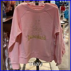 Disney Parks Peach Punch Disneyland Castle Loungewear SET NWT