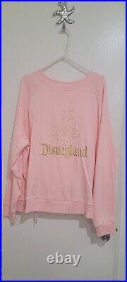 Disney Parks Peach Punch Disneyland Castle Loungewear SET NWT