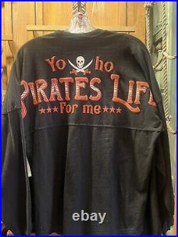 Disney Parks Pirates Of The Caribbean A Pirates Life For Me Spirit Jersey 2XL