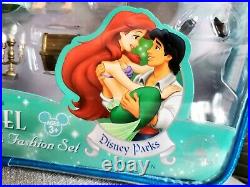 Disney Parks Polly Pocket Ariel Little Mermaid prince Eric wedding playset NEW