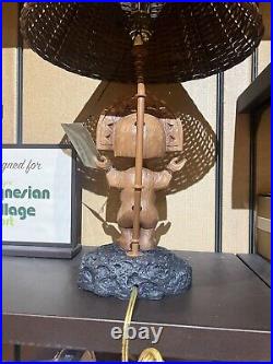 Disney Parks Polynesian Village Resort Tiki Totem Statue Figurine Lamp NIB