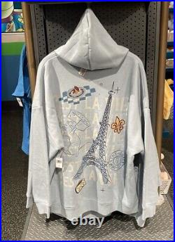 Disney Parks Ratatouille Remy C'est La Vie Zip Up Sweatshirt Men's Large
