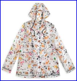 Disney Parks Reigning Cats And Dogs Raincoat For Women New With Tag Adult XL
