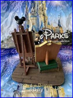 Disney Parks Self Portrait Mickey Mouse and Walt Disney Figurine New with Box