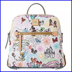 Disney Parks Sketch Dooney & Bourke Backpack NEW IN PLASTIC FREE SHIPPING