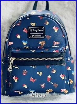 Disney Parks Snacks Loungefly Mini Backpack And Wallet Set