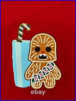 Disney Parks Star Wars Christmas Gingerbread Spirit Jersey Adult Size XL NWT