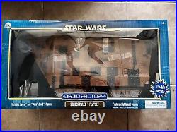 Disney Parks Star Wars Droid Factory Sandcrawler Playset Jawa Gonk Droid NEW