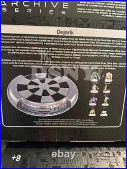 Disney Parks Star Wars Galactic Archives Series Dejarik Chess Board Game New