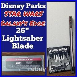 Disney Parks Star Wars Galaxy's Edge 26 Legacy/Savi's Workshop Lightsaber Blade