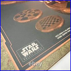 Disney Parks Star Wars Galaxy's Edge Dejarik Board Game 8 Figures Checkers Chess