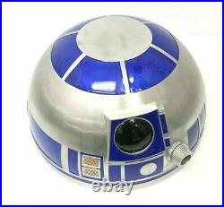 Disney Parks Star Wars Galaxy's Edge R2-D2 Droid Head 10 Metal Serving Bowl NEW