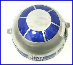 Disney Parks Star Wars Galaxy's Edge R2-D2 Droid Head 10 Metal Serving Bowl NEW