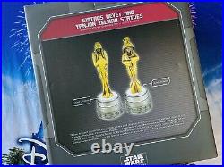 Disney Parks Star Wars Galaxy's Edge Sistros Nevet & Yanjon Figurine Statues NEW