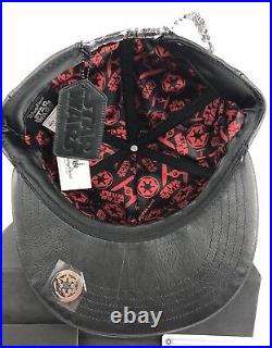 Disney Parks Star Wars Light Side Dark Side Leather Caps Hats Limited Release