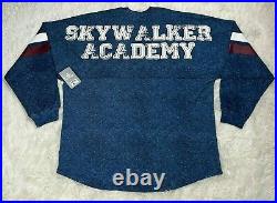 Disney Parks Star Wars Skywalker Academy Spirit Jersey Adult Size L NWT