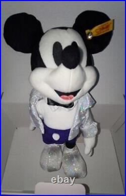 Disney Parks Store Mickey Mouse D100 12 Plush by Steiff 2023 Brand New