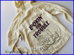 Disney Parks Sweatshirt Splash Mountain Br'er Rabbit Lookin' fer Trouble L NWT