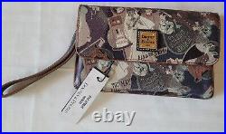 Disney Parks The Haunted Mansion Wristlet Wallet Dooney & Bourke Authentic nwt
