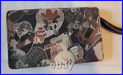 Disney Parks The Haunted Mansion Wristlet Wallet Dooney & Bourke Authentic nwt