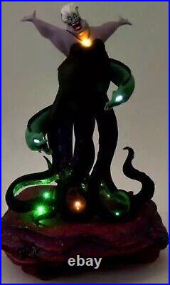 Disney Parks The Little Mermaid Ursula Light-Up 13 Statue Figurine Figure NIB