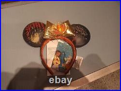 Disney Parks Tiana's Bayou Adventure Loungefly Mini Backpack & Light Up Ears New