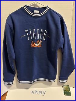 Disney Parks Tigger Pullover Sweatshirt for Adults Winnie the Pooh NWT XS