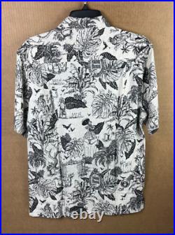 Disney Parks Tommy Bahama 2022 Haunted Mansion Hawaiian Shirt Men's Size Small