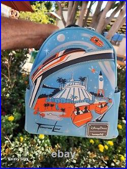 Disney Parks Tomorrowland Loungefly Mini Backpack New 2024 Disneyland