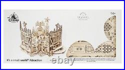 Disney Parks Ugears IT'S A SMALL WORLD Attraction Wooden Mechanical Model Puzzle