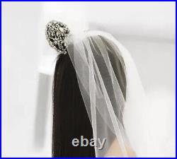 Disney Parks Vera Wang Bridal Minnie Ears Headband New In Box Never Opened