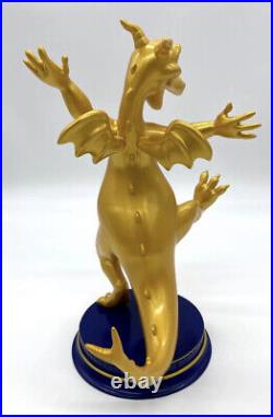 Disney Parks WDW 50th Anniversary Figment Gold Epcot Statue Figure 2021 Golden