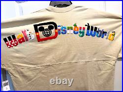 Disney Parks WDW Character Letters Spirit Jersey Mickey Donald Stitch L NWT 2024