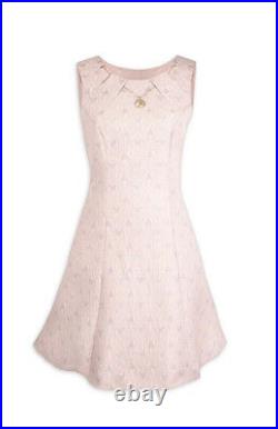 Disney Parks Walt Disney World 50th Anniversary Pink Dress Shop Dress M L XL NWT