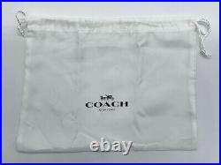 Disney Parks x COACH WDW 50th Anniversary Collection Ears Black Leather NWT 2022
