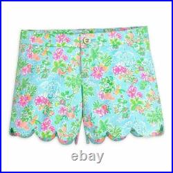Disney Parks x Lilly Pulitzer Buttercup Shorts Women Size 4