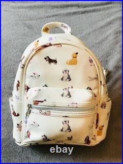 Disney Store Parks Disney Dogs Mini Backpack Oh My Disney Lady, Max, Dug, Bolt+ NEW